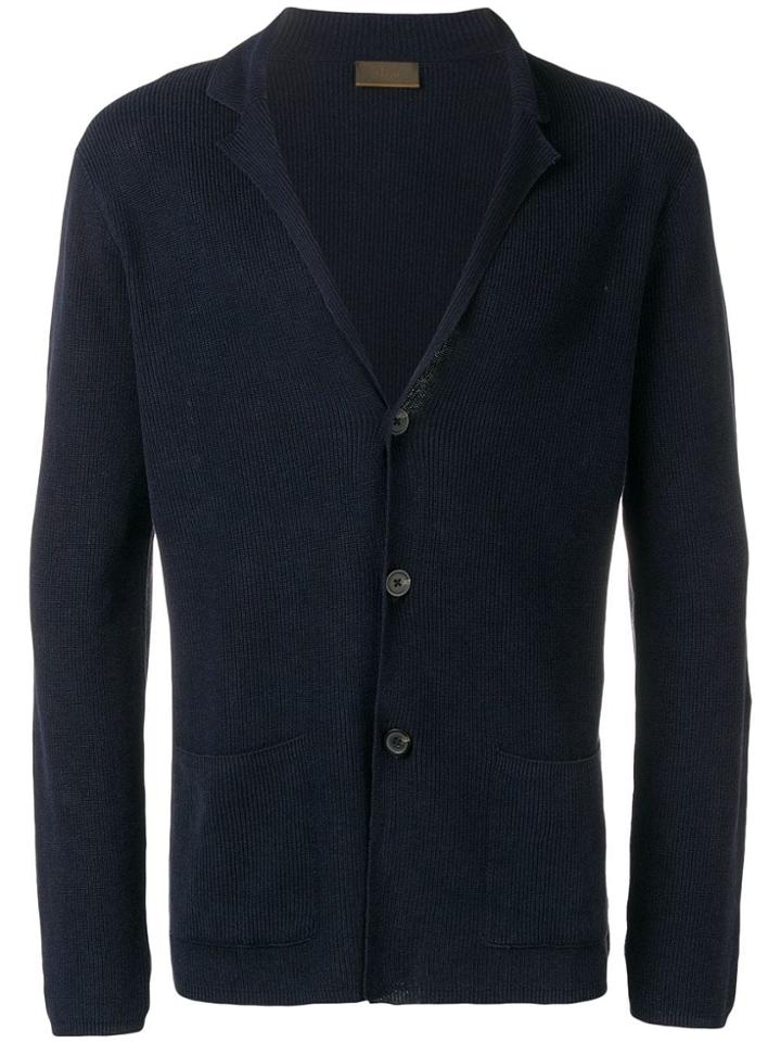 Altea Knitted Cardigan - Blue
