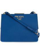 Prada Frame Crossbody Bag - Blue