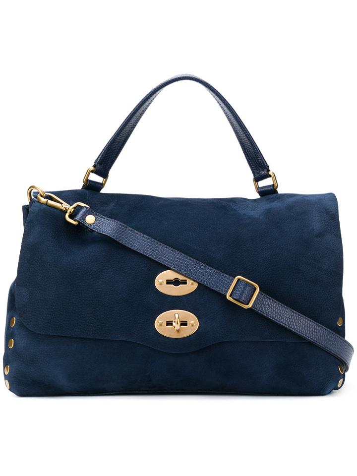 Zanellato Postina M Tote Bag - Blue