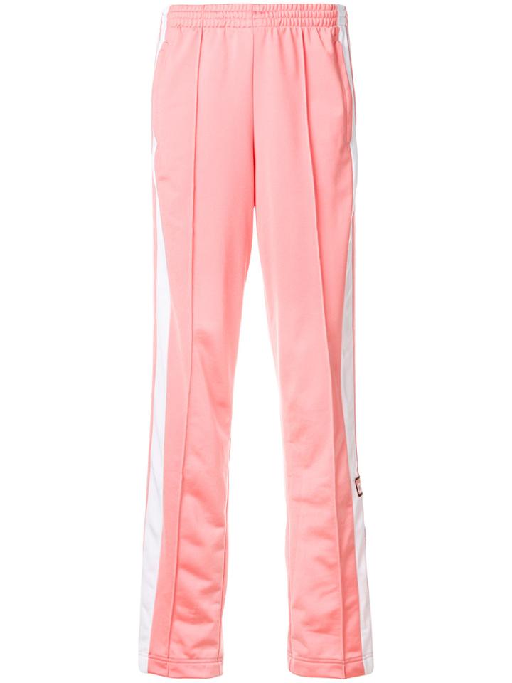 Adidas Side Striped Track Pants - Pink & Purple