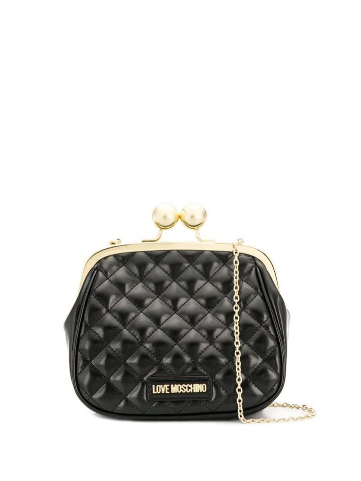 Love Moschino Coin Purse Clutch Bag - Black