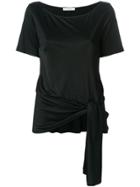Versace Collection Tie Waist T-shirt - Black
