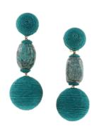 Rebecca De Ravenel Bon Bon Earrings - Green