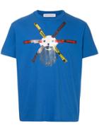 Walter Van Beirendonck Knives T-shirt - Blue