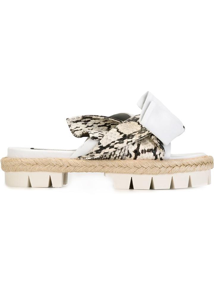 No21 Knotted Effect Sandals