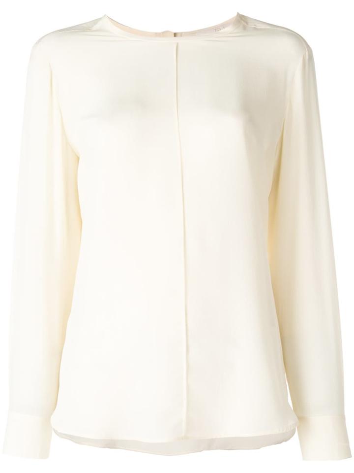 Tela Long-sleeve Blouse - Nude & Neutrals