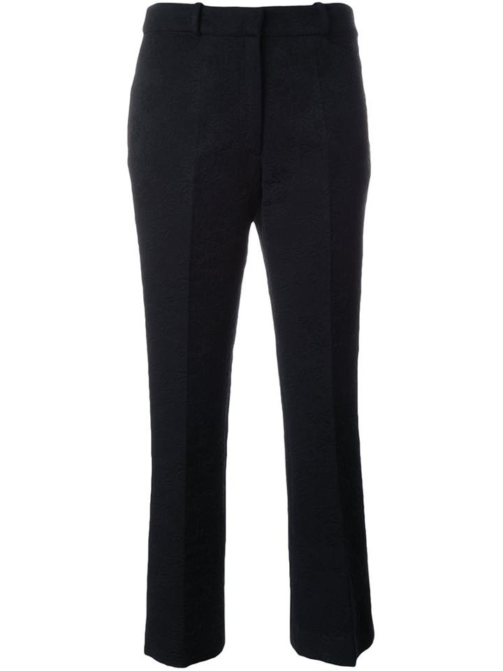 Simone Rocha Cropped Trousers, Women's, Size: 12, Black, Cotton/polyester