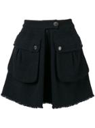 Chanel Vintage Tweed Skirt - Blue