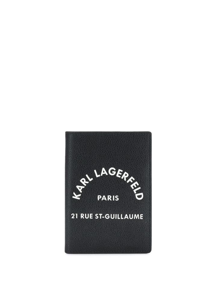 Karl Lagerfeld Rue St Guillaume Wallet - Black