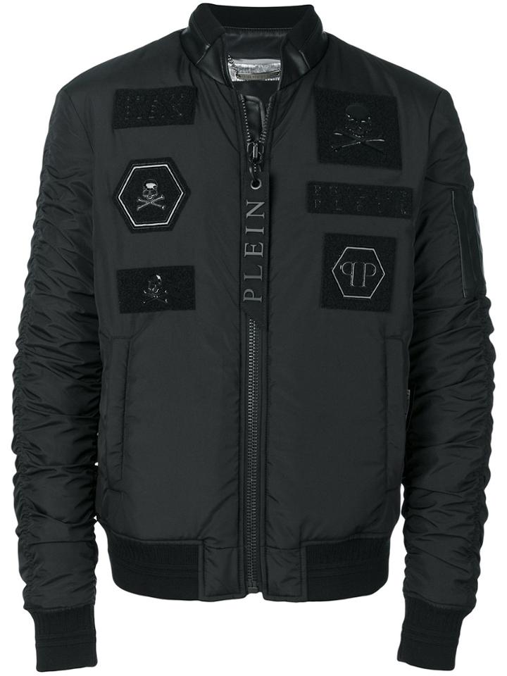 Philipp Plein Adam Bomber Jacket - Black