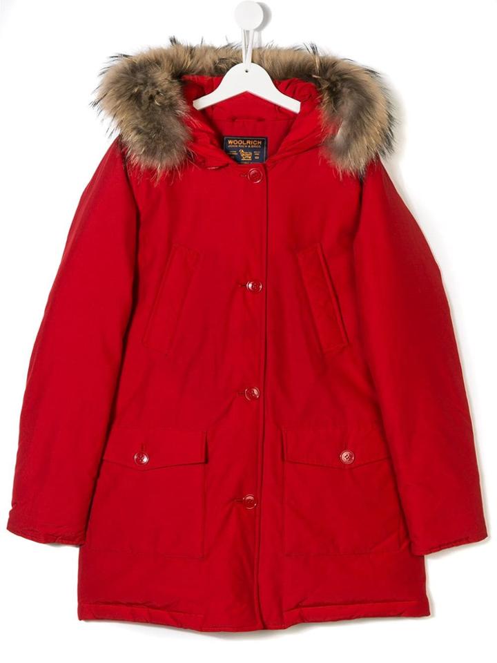 Woolrich Kids Wkcps2019cn03rfkt0 - Red