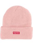 Supreme Logo Beanie - Pink