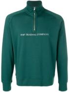 Pop Trading International Logo Printed Sweatshirt - Green