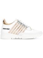 Dsquared2 251 Glitter Sneakers - White