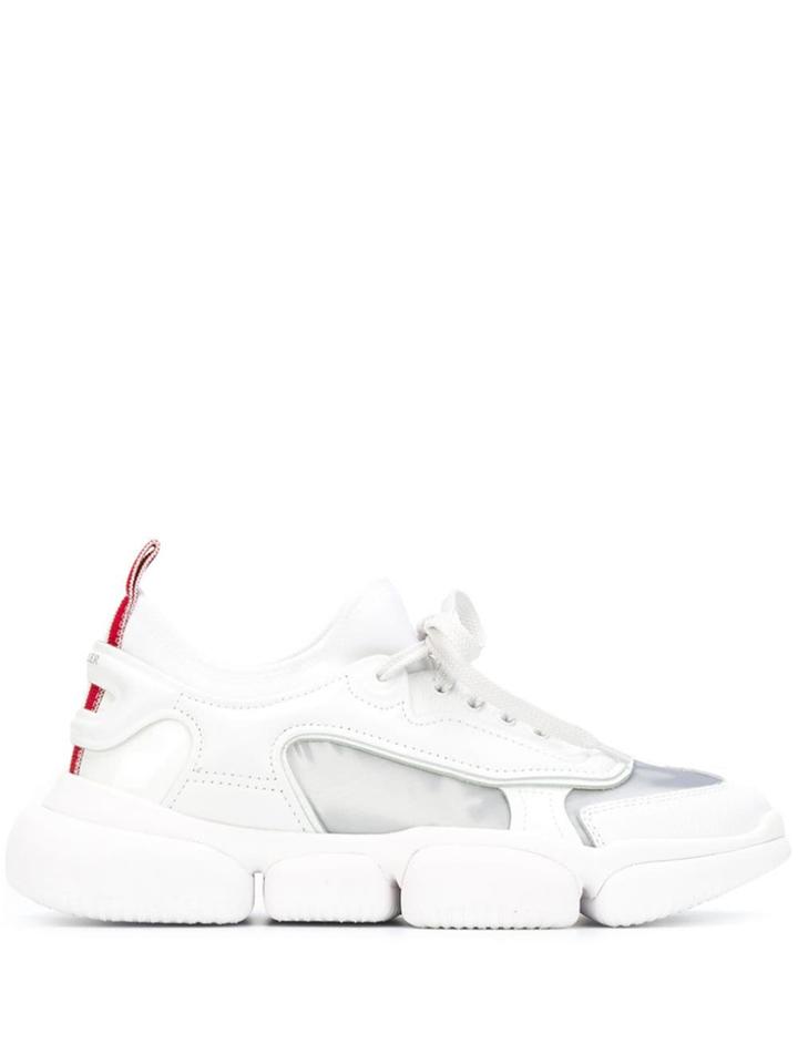 Moncler Lace-up Low Sneakers - White