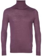 Sottomettimi Classic Roll-neck Sweater - Pink & Purple