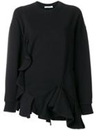 Givenchy Ruffled Sweatshirt - Black