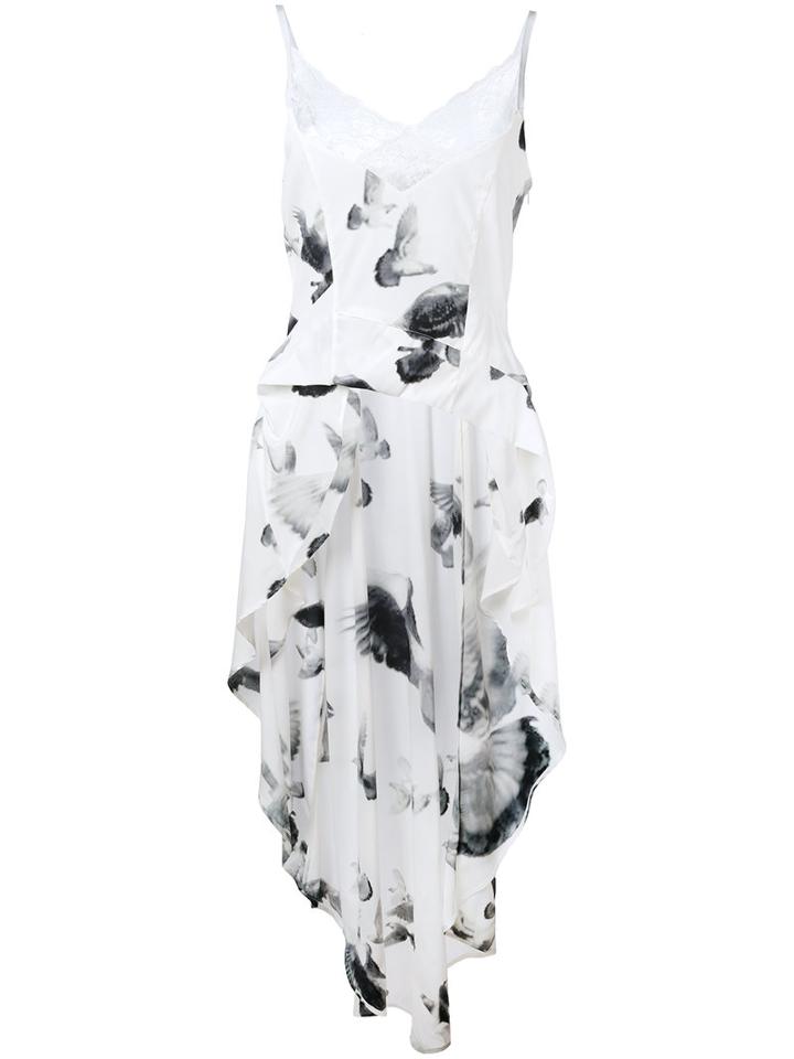 A.f.vandevorst - High Low Top - Women - Silk/lyocell - 40, White, Silk/lyocell