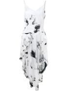 A.f.vandevorst - High Low Top - Women - Silk/lyocell - 40, White, Silk/lyocell
