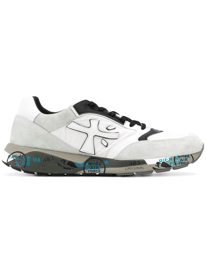 White Premiata Zac Zac Sneakers