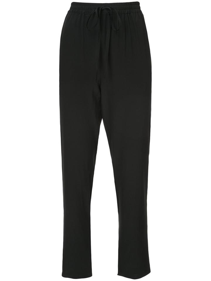 Red Valentino High Waisted Pants - Black