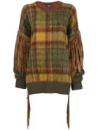 Dsquared2 Loose Checked Sweater - Green