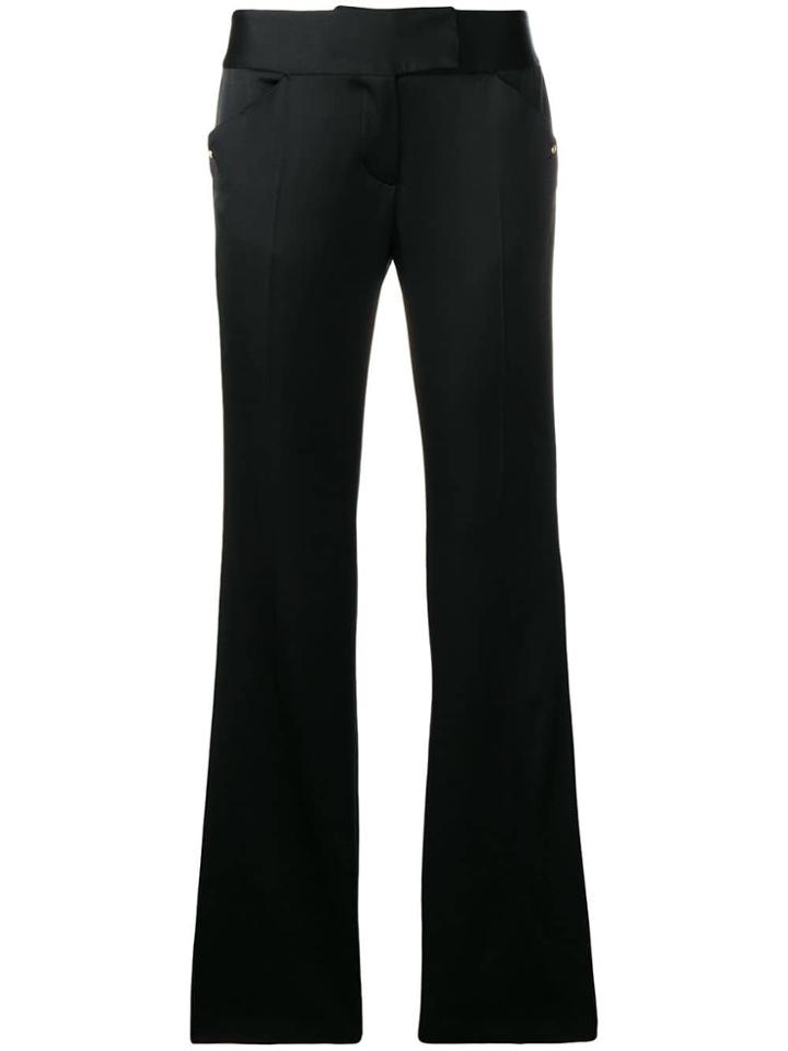 Just Cavalli Bootcut Tailored Trousers - Black