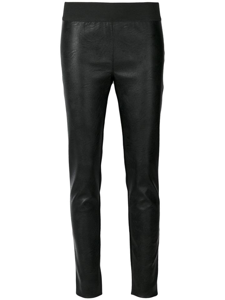Stella Mccartney - Darcelle Leggings - Women - Cotton/polyamide/polyester/viscose - 40, Black, Cotton/polyamide/polyester/viscose