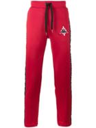 Marcelo Burlon County Of Milan X Kappa Track Pants - Red