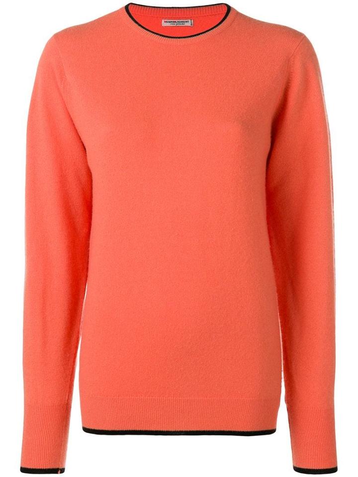 Yves Saint Laurent Pre-owned 1990's Cashmere Jumper - Orange