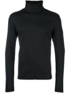 Paul Smith Turtleneck Sweatshirt, Men's, Size: Large, Black, Cotton
