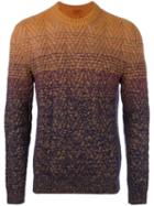 Missoni Degradé Effect Pullover, Men's, Size: 48, Nylon/mohair/wool