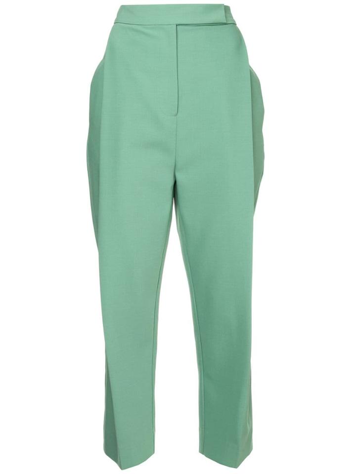 Camilla And Marc Osa Structured Trousers - Green