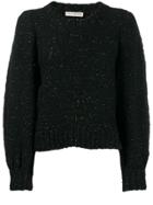 Ulla Johnson Embroidered Sweater - Black
