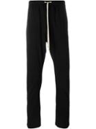Rick Owens Drkshdw Slim Track Pants, Men's, Size: M, Black, Cotton