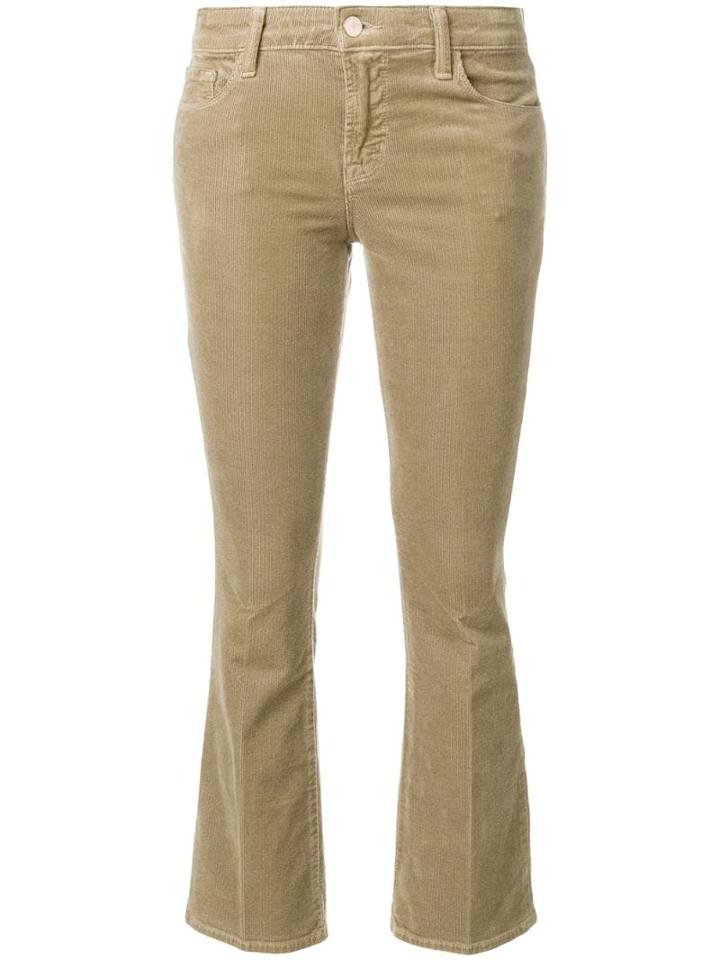 J Brand Cropped Trousers - Neutrals
