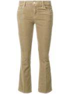 J Brand Cropped Trousers - Neutrals
