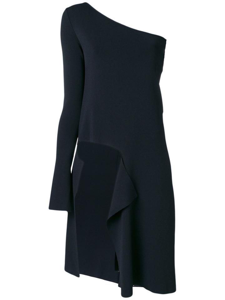 Mrz Asymmetric Tunic Dress - Black