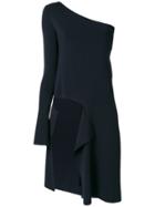 Mrz Asymmetric Tunic Dress - Black