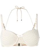 Marlies Dekkers Holi Vintage Plunge Balcony Bikini Top - Nude &