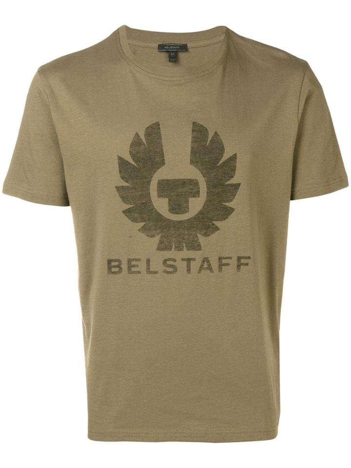 Belstaff Logo Print T-shirt - Green