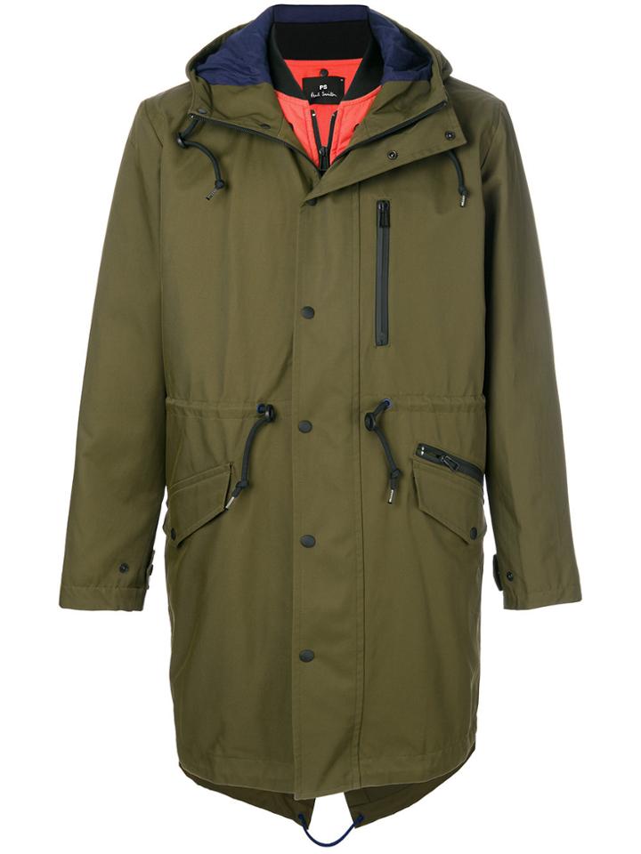 Ps By Paul Smith 2-in-1 Parka - Green