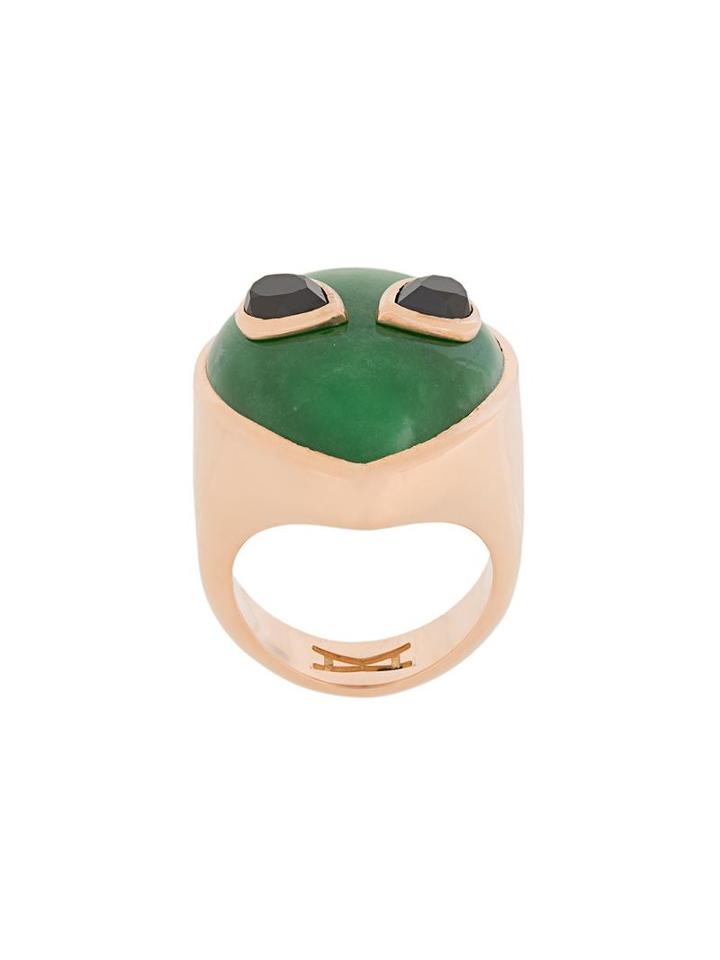 Alina Abegg Ufo Ring, Women's, Size: 54, Green