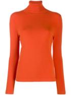 Luisa Cerano Turtleneck Sweater - Orange