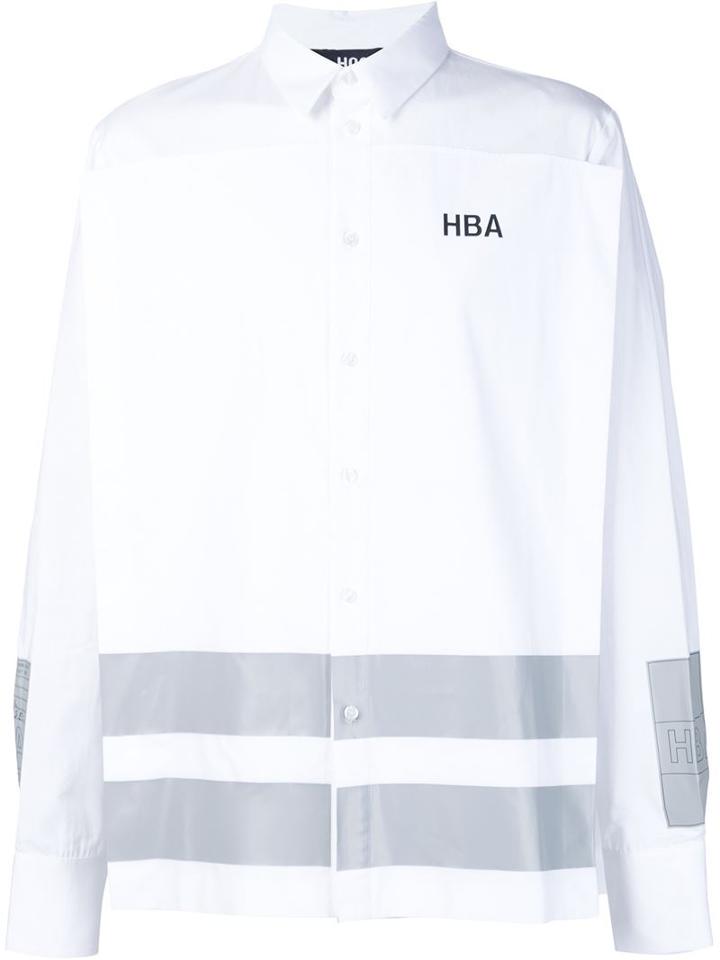 Hood By Air 'jock Squared' Popeline Shirt