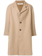 Misbhv Classic Single-breasted Coat - Brown