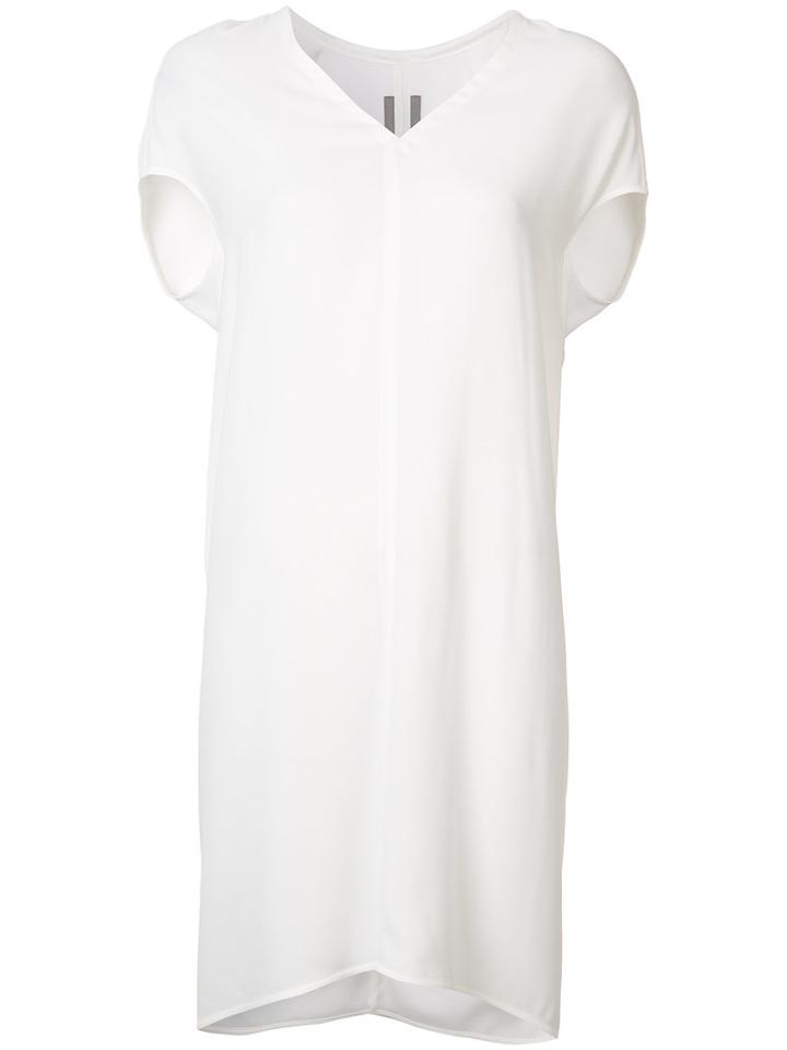 Rick Owens Floating Tunic, Women's, Size: 44, White, Acetate/viscose