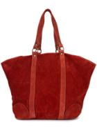 Guidi - Oversized Tote Bag - Men - Horse Leather - One Size, Red, Horse Leather