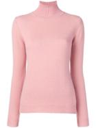 Max Mara Turtleneck Jumper - Pink