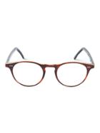 Lesca Oval Frame Glasses